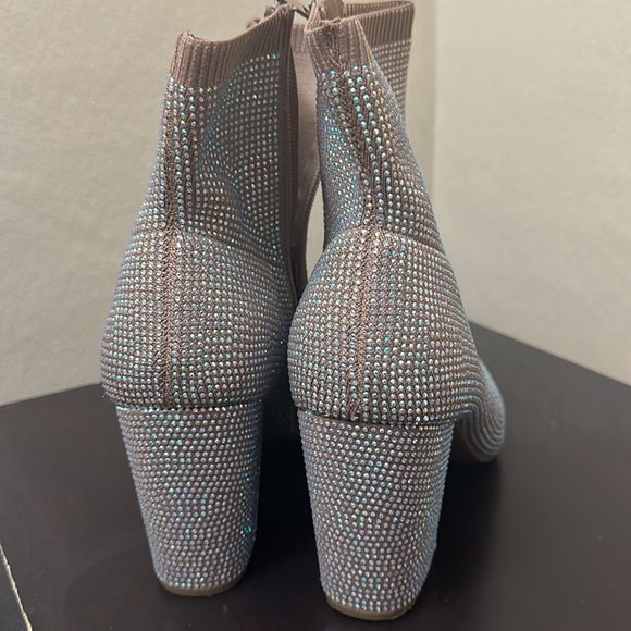 Torrid 11 STRETCH KNIT EMBELLISHED BOOTIE (WW) - Picture 13 of 16